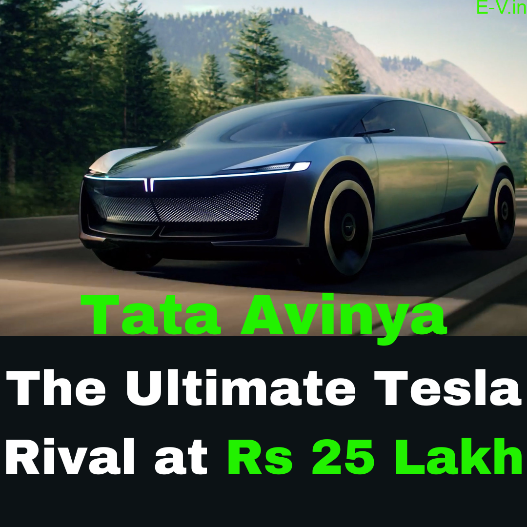 Tata Avinya The Ultimate Tesla Rival at Rs 25 Lakh