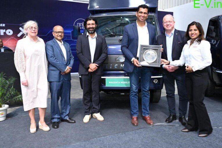 Eicher Trucks and Buses Begins Delivery of Electric Eicher Pro X Small Trucks to Magenta Mobility