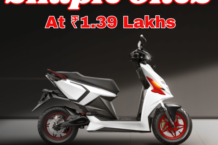 Simple Energy Launches OneS Electric Scooter at ₹1.39 Lakhs: Features, Performance, and Market Expansion