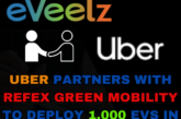 Uber Partners with Refex Green Mobility to Deploy 1,000 Electric Vehicles by 2026