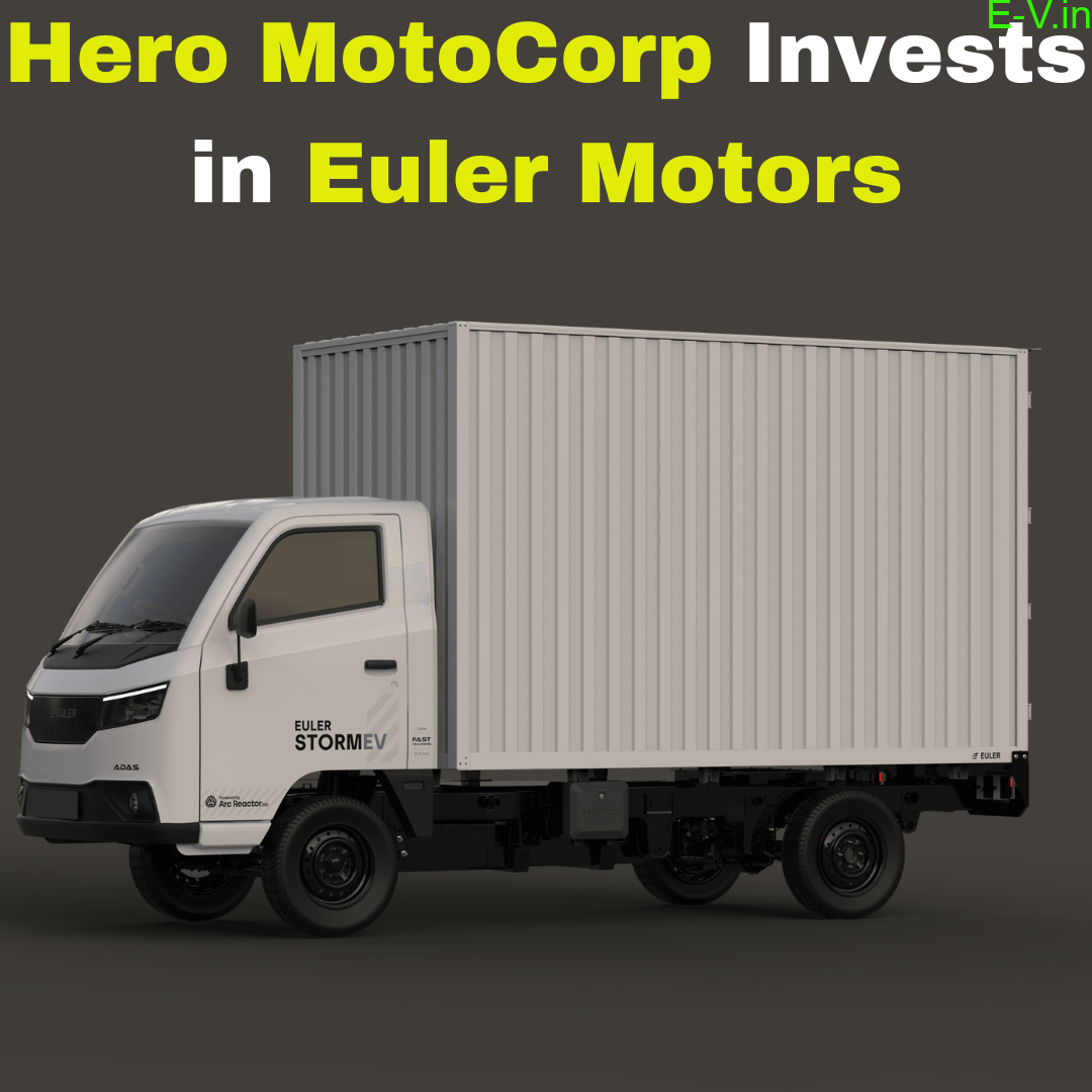 Hero MotoCorp Invests in Euler Motors