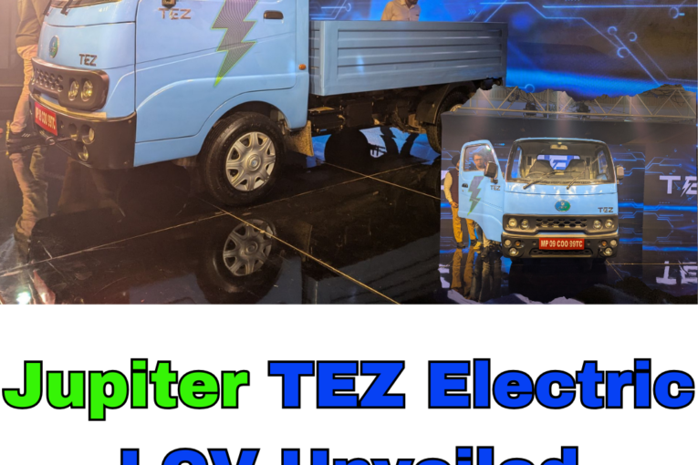 Jupiter Electric Mobility Launches TEZ Electric LCV in Indore