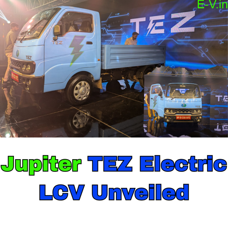 Jupiter TEZ Electric LCV Unveiled