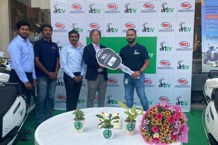 Let’s driEV and MBSI Partner to Expand EV Mobility with 100 TVS iQube Scooters in Bangalore