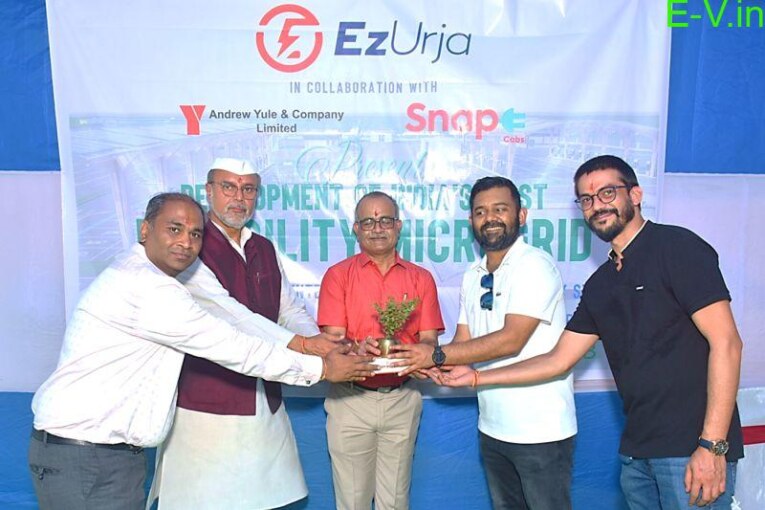 EzUrja and Andrew Yule & Co. Partner to Launch India’s First Microgrid-Integrated EV Charging Hub in Kolkata