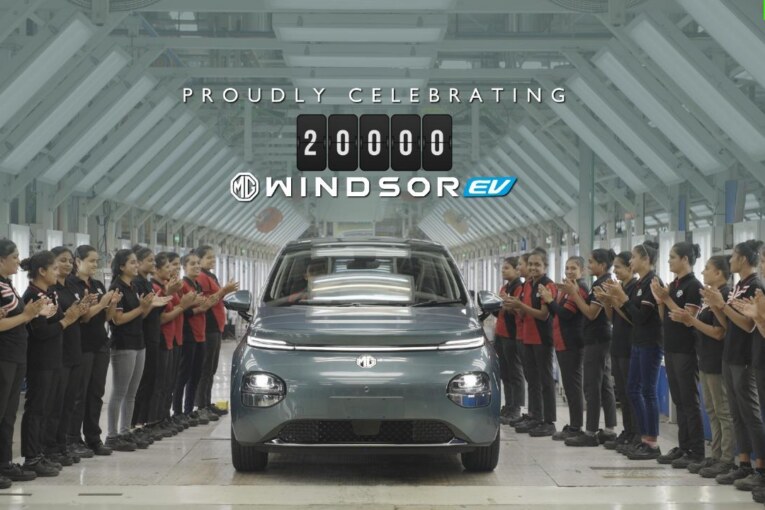 MG Windsor Achieves Historic Sales Milestone: Fastest EV in India to Cross 20,000 Units in Just 6 Months