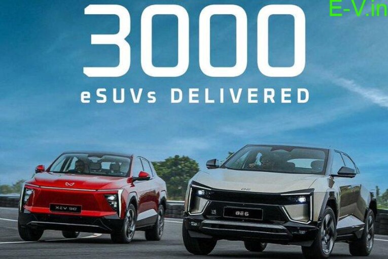 Mahindra Delivers Over 3,000 Origin Electric SUVs Within Weeks of Launch