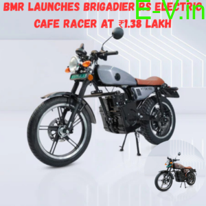 BMR Launches Brigadier RS Electric Cafe Racer at ₹1.38 Lakh