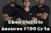 Oben Electric Raises ₹100 Crore in Series A Funding Round to Accelerate EV Innovation