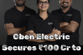 Oben Electric Raises ₹100 Crore in Series A Funding Round to Accelerate EV Innovation