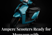 Ampere Scooters Gear Up for Monsoon with IP67 Tech & 110km Range