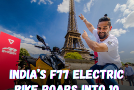 India’s F77 Electric Bike Roars into 10 European Nations