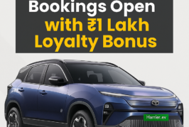Tata Harrier.ev Bookings Now Open with ₹1 Lakh Loyalty Bonus for Existing EV Owners