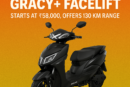 Zelio E‑Bikes Unveils Gracy+ Facelift with ₹58,000 Starting Price and Up to 130 km Range