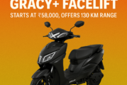 Zelio E‑Bikes Unveils Gracy+ Facelift with ₹58,000 Starting Price and Up to 130 km Range