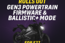 Ultraviolette Rolls Out Gen3 Powertrain Firmware & Ballistic+ Mode for F77: Pushing the Boundaries of EV Performance