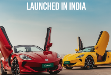 JSW MG Motor India Launches the Stunning Cyberster EV Convertible at ₹72.49 Lakh
