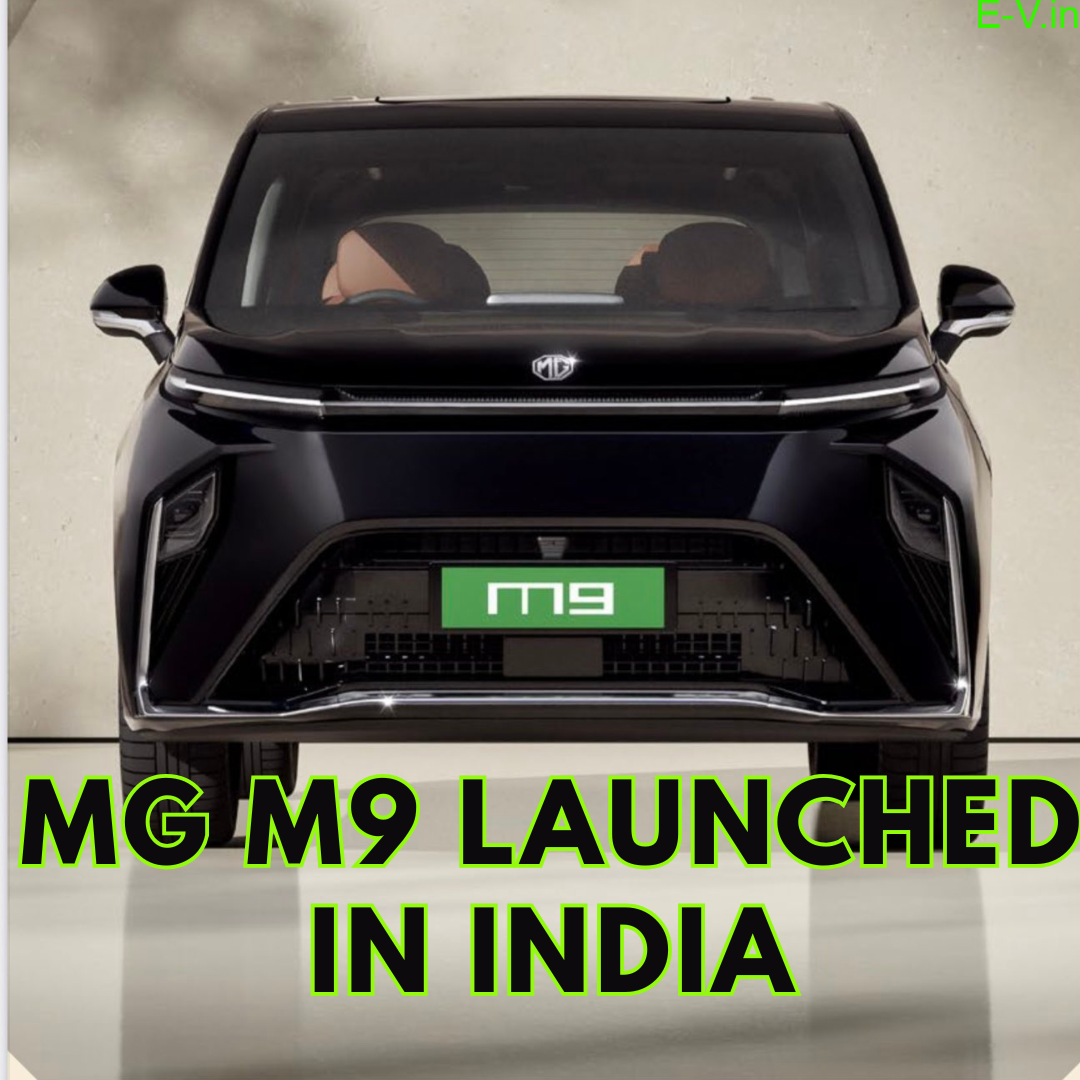 MG M9 launched in India