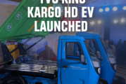 TVS Motor Company Launches King Kargo HD Electric Three-Wheeler Cargo Vehicle