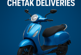 Bajaj Auto Fully Resumes Chetak EV Deliveries Across India Ahead of Festive Season