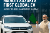 PM Modi to Flag Off Maruti Suzuki’s First Global EV, e-Vitara, from Gujarat on August 26