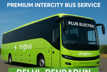 Zingbus Launches Plus Electric Premium Intercity Bus Service on Delhi–Dehradun Route