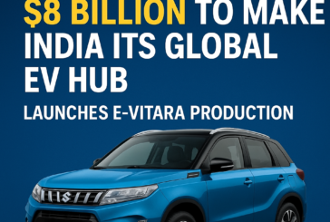 Suzuki Commits $8 Billion to Make India Its Global EV Hub; Launches e-Vitara Production