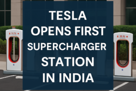 Tesla Opens First-Ever Supercharger Station in India at Mumbai’s One BKC