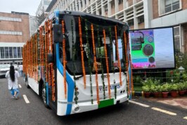 EKA Mobility Completes Delivery of 3 Electric Buses to AIIMS, New Delhi