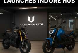 Ultraviolette Expands Footprint with New Indore Hub, Showcasing F77 SuperStreet and MACH2