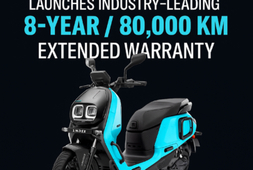 River Launches Industry-Leading 8-Year / 80,000 km Extended Warranty for Indie Electric Scooter